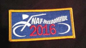 2016 NAFFR Year Patch